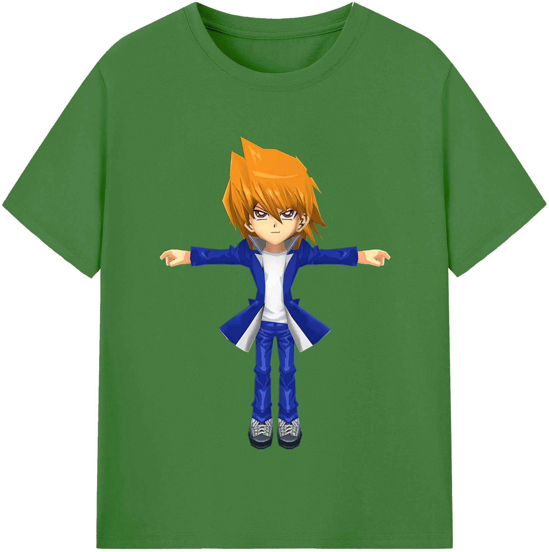 （画像用） 遊☆戯☆王 Yu-Gi-Oh! レディースカジュアルプリントTシャツ（綿100％）